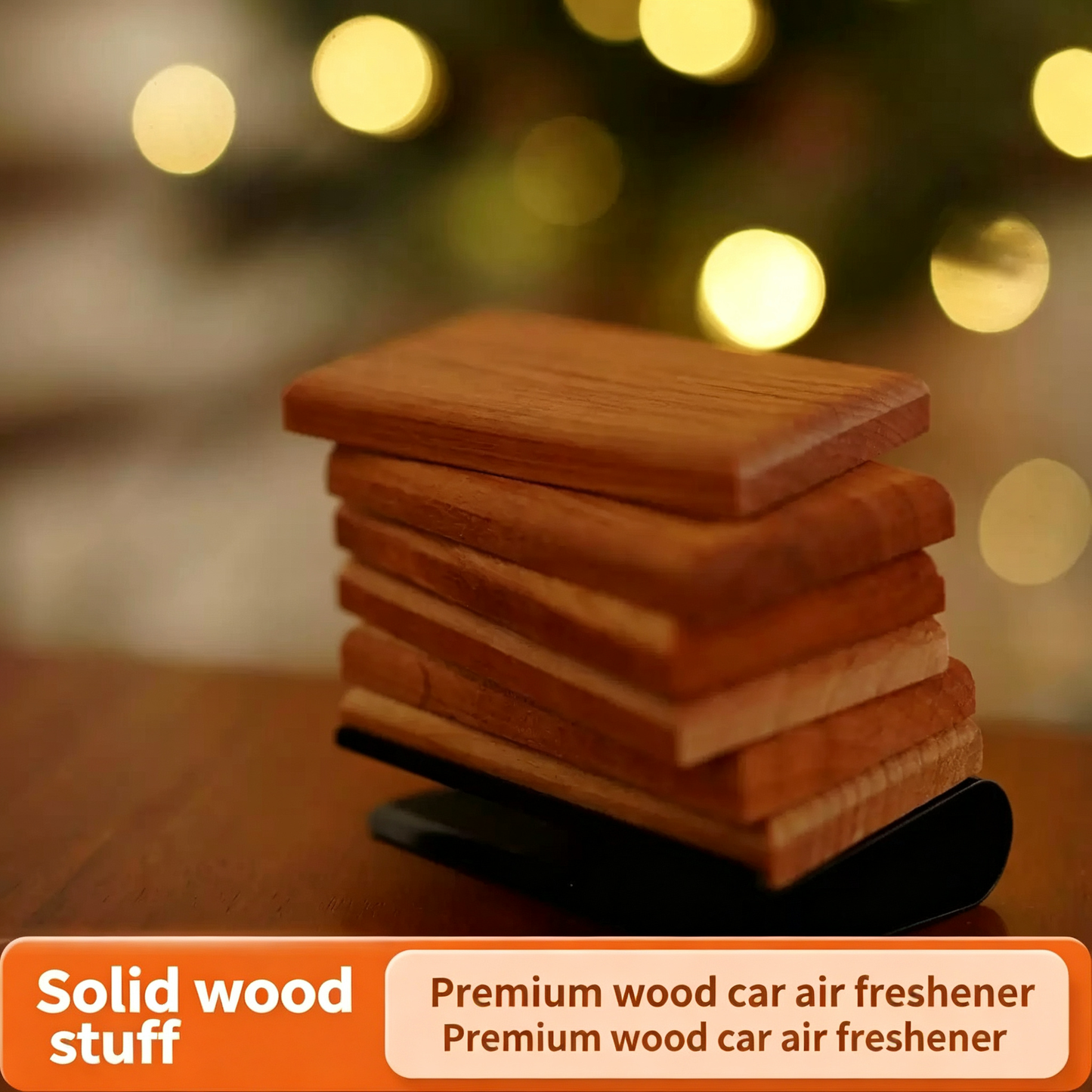 Wood Car Freshener