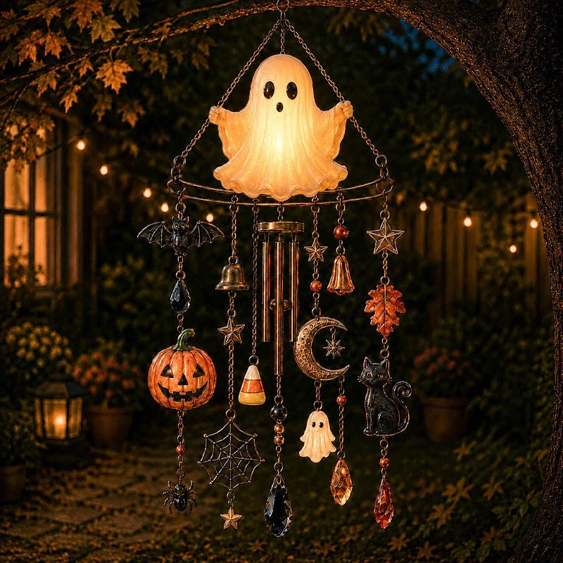 Halloween Sun Catcher Wind Chime