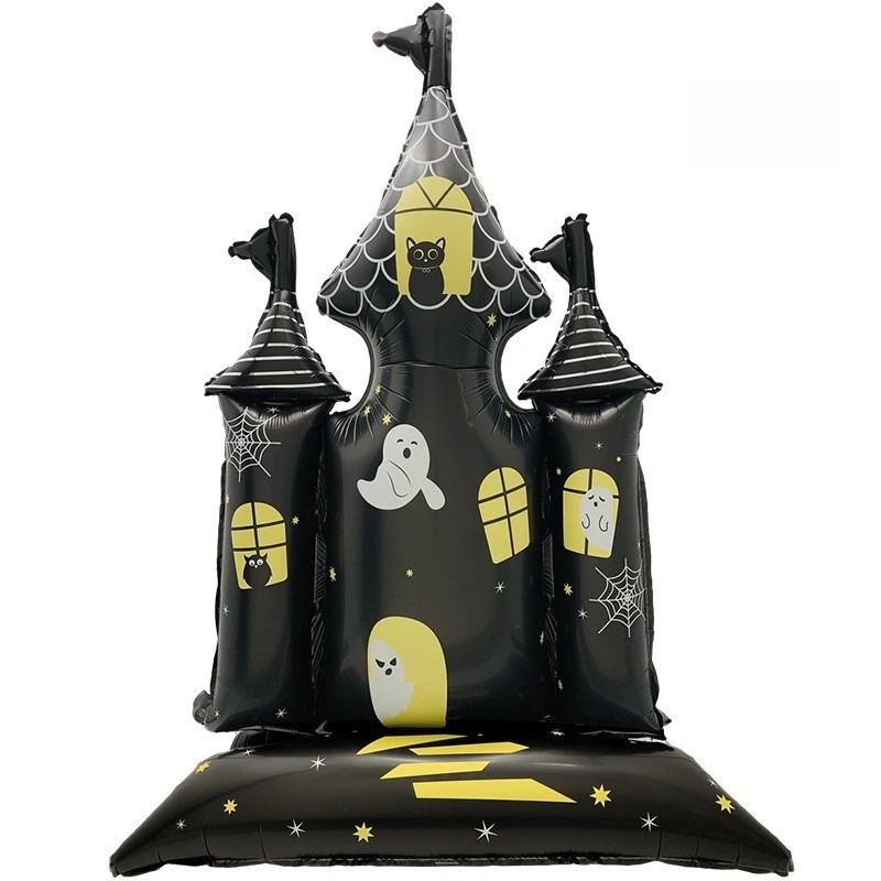 Halloween-themed cartoon balloon party decorations