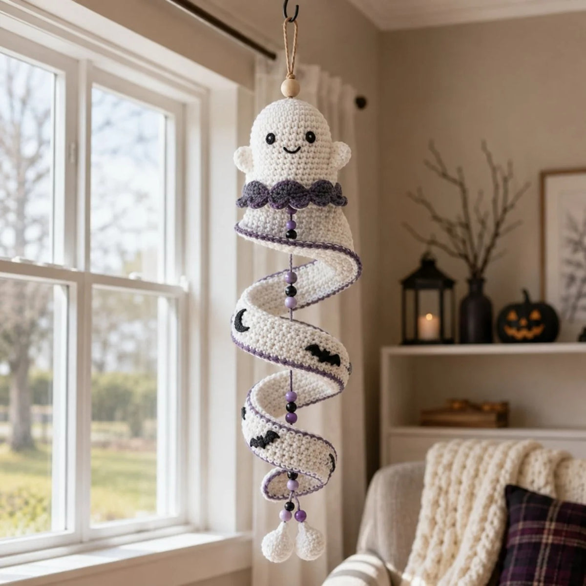 DIY Crochet Christmas Spiral Decoration Kit