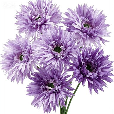 Multi-color Artificial Spider Gerbera Daisy