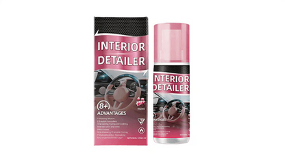 Car Interior Restorer Cleaner, Multi-Purpose Polishing & Maintenance Spray, Leather & Plastic Stain Remover & Gloss Protectant