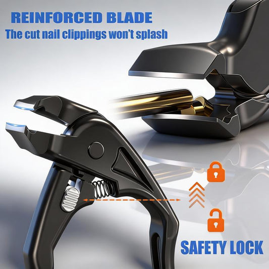 2026 HOT SALEStainless Steel Nailclipper with curvedPrecision Blades -Effortless for Thick Nails& Seniors! 90