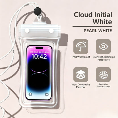 Airbag Waterproof Phone Case, Touch Compatible For Swimming Rafting