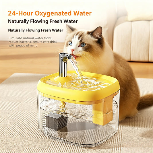 Quiet Cat Water Fountain With Filter (Automatic Circulation)