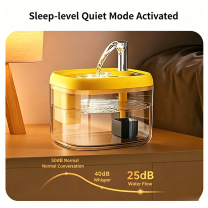 Quiet Cat Water Fountain With Filter (Automatic Circulation)