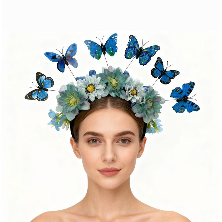 Bionic Butterfly Flower Mori Party Hair Accessories
