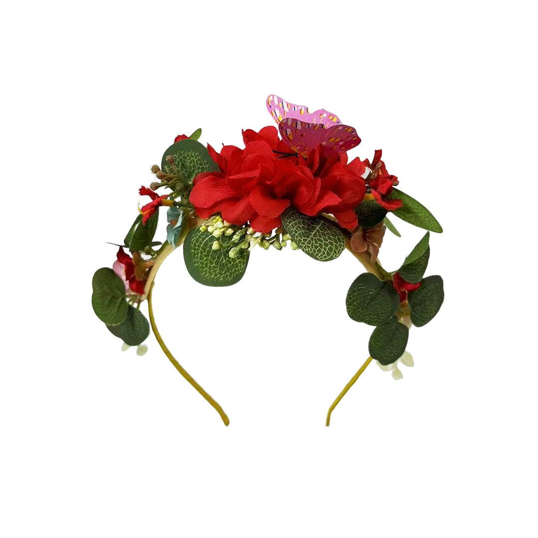 Bohemian Simulation Flower Headband Sweet Headdress