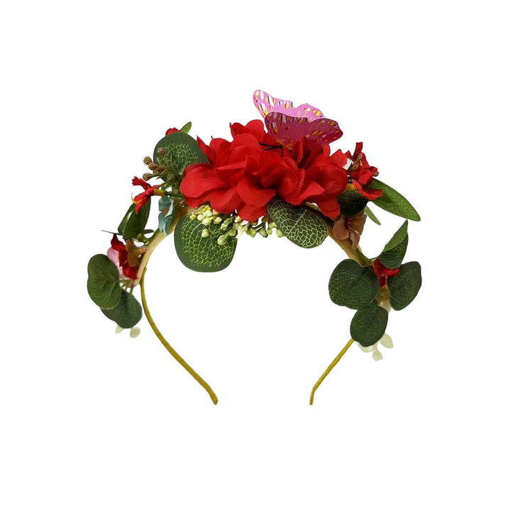 Bohemian Simulation Flower Headband Sweet Headdress