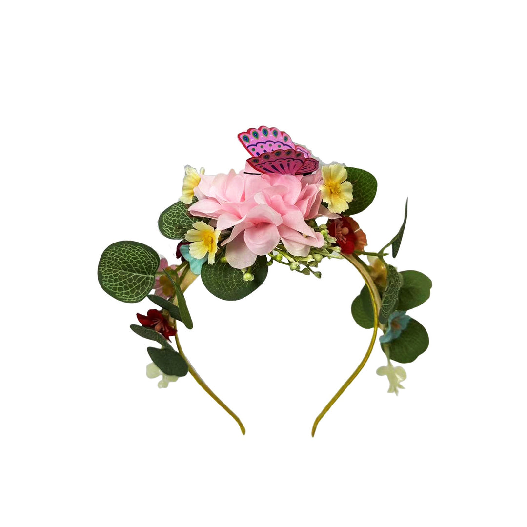 Bohemian Simulation Flower Headband Sweet Headdress