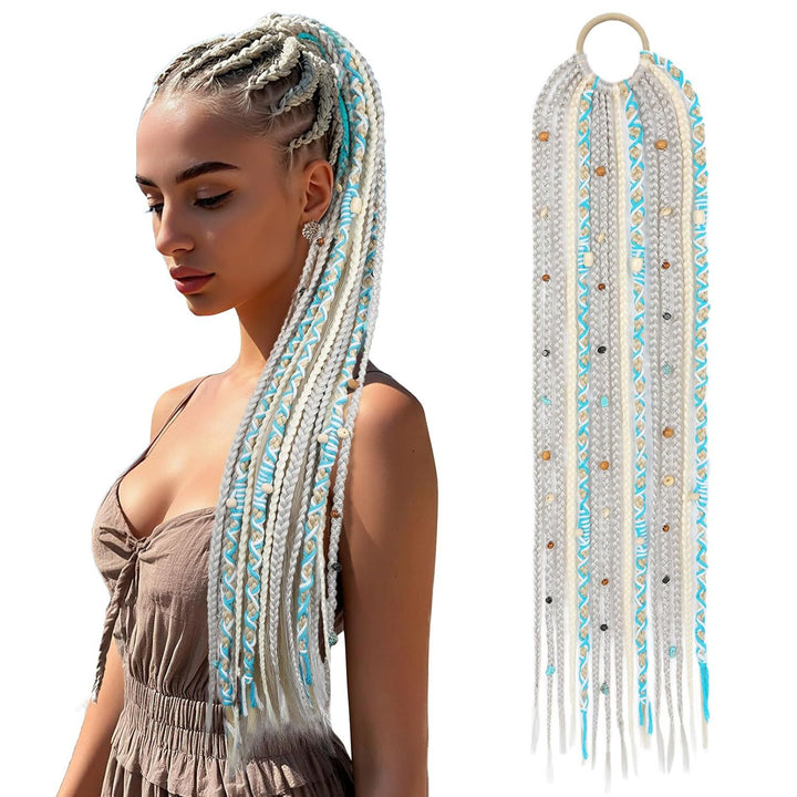 Bohemian Style Woven Handmade Braid Hair Pieces