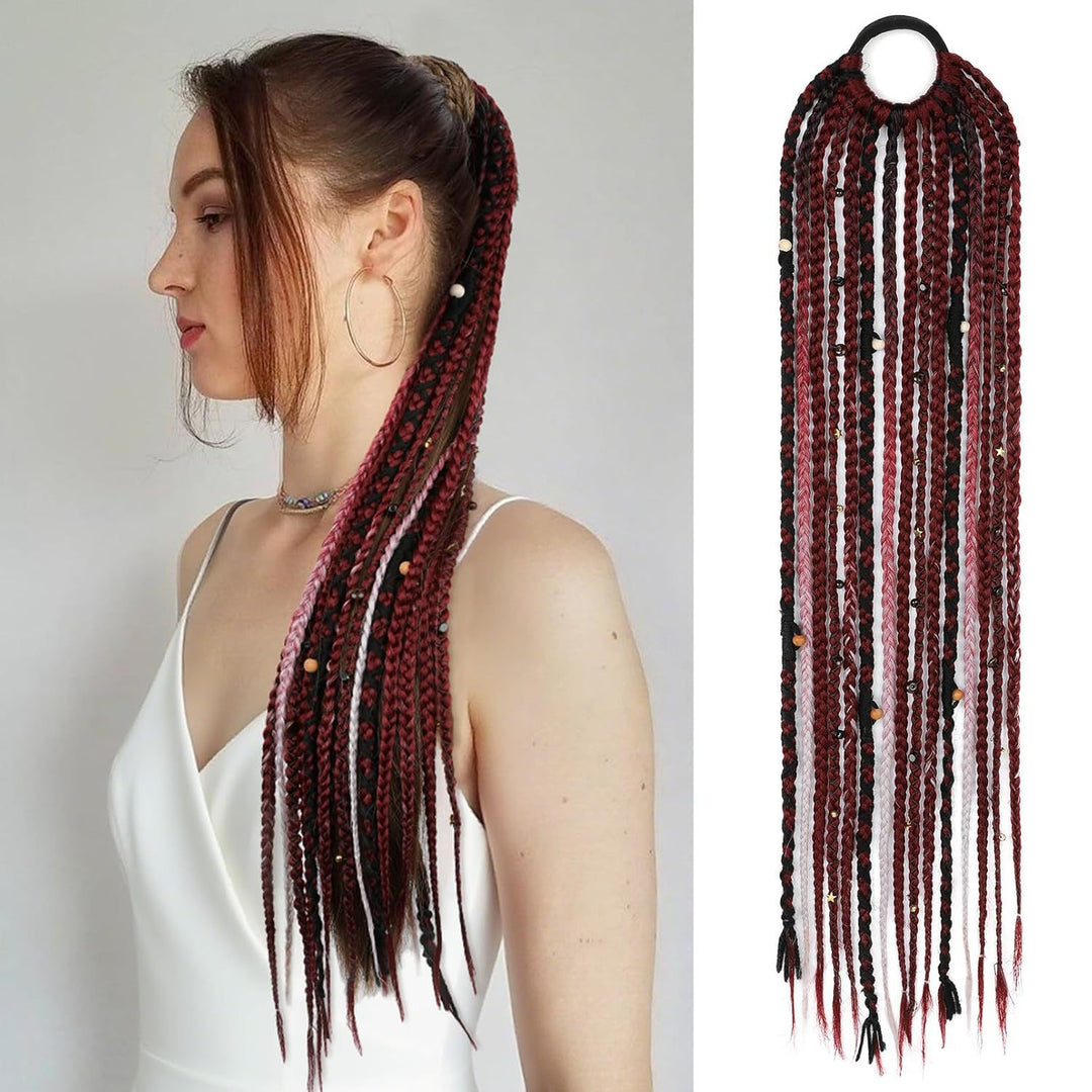 Bohemian Style Woven Handmade Braid Hair Pieces