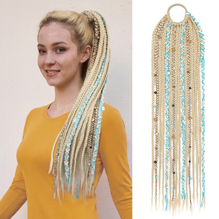 Bohemian Style Woven Handmade Braid Hair Pieces