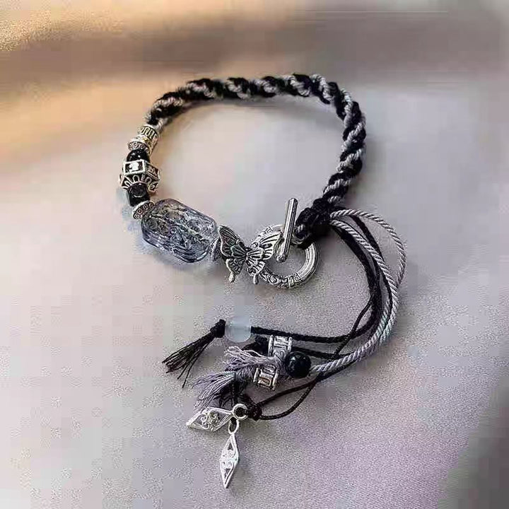 Twin Taiji Mountain Ghost Spend Money To Weave Hand Rope