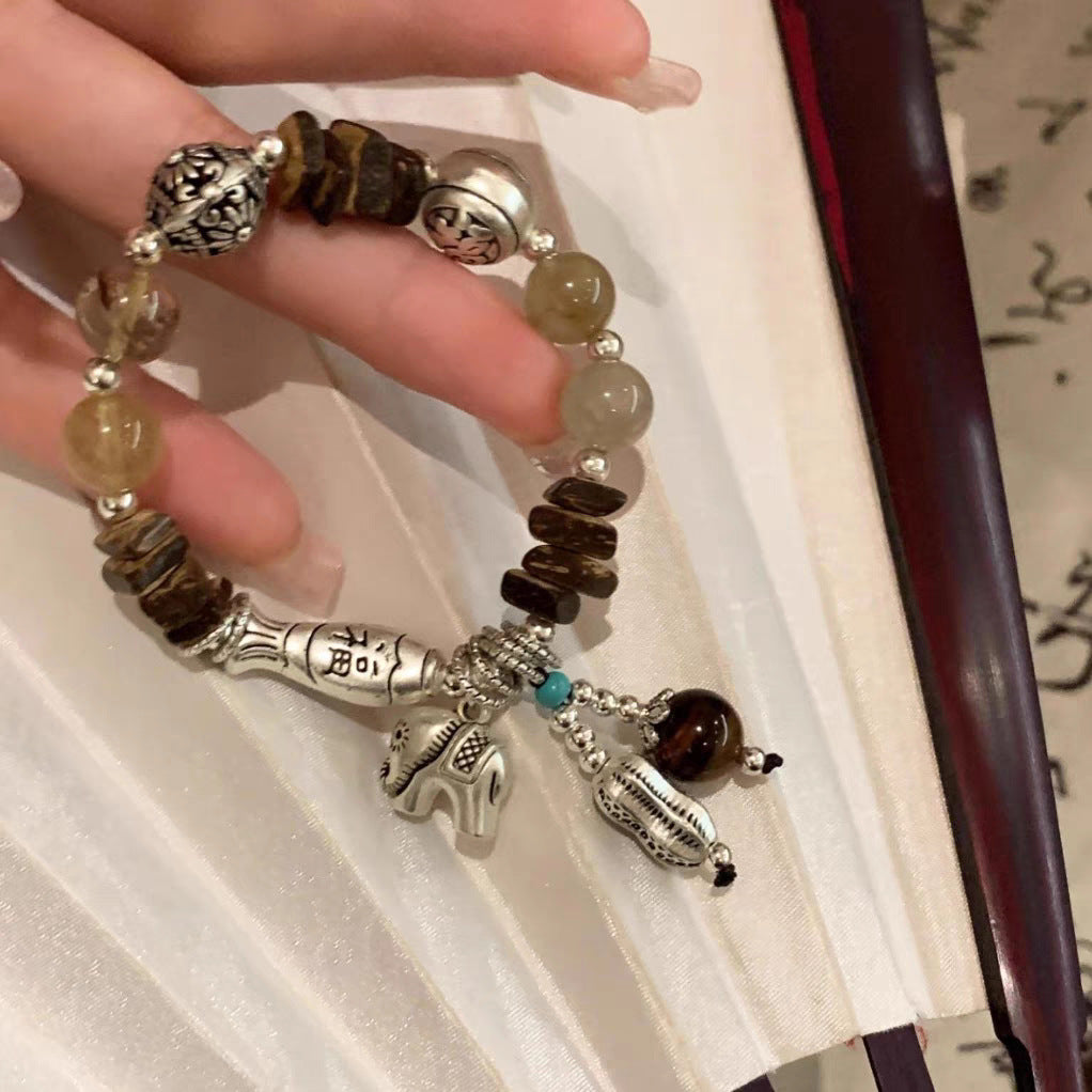 Twin Taiji Mountain Ghost Spend Money To Weave Hand Rope