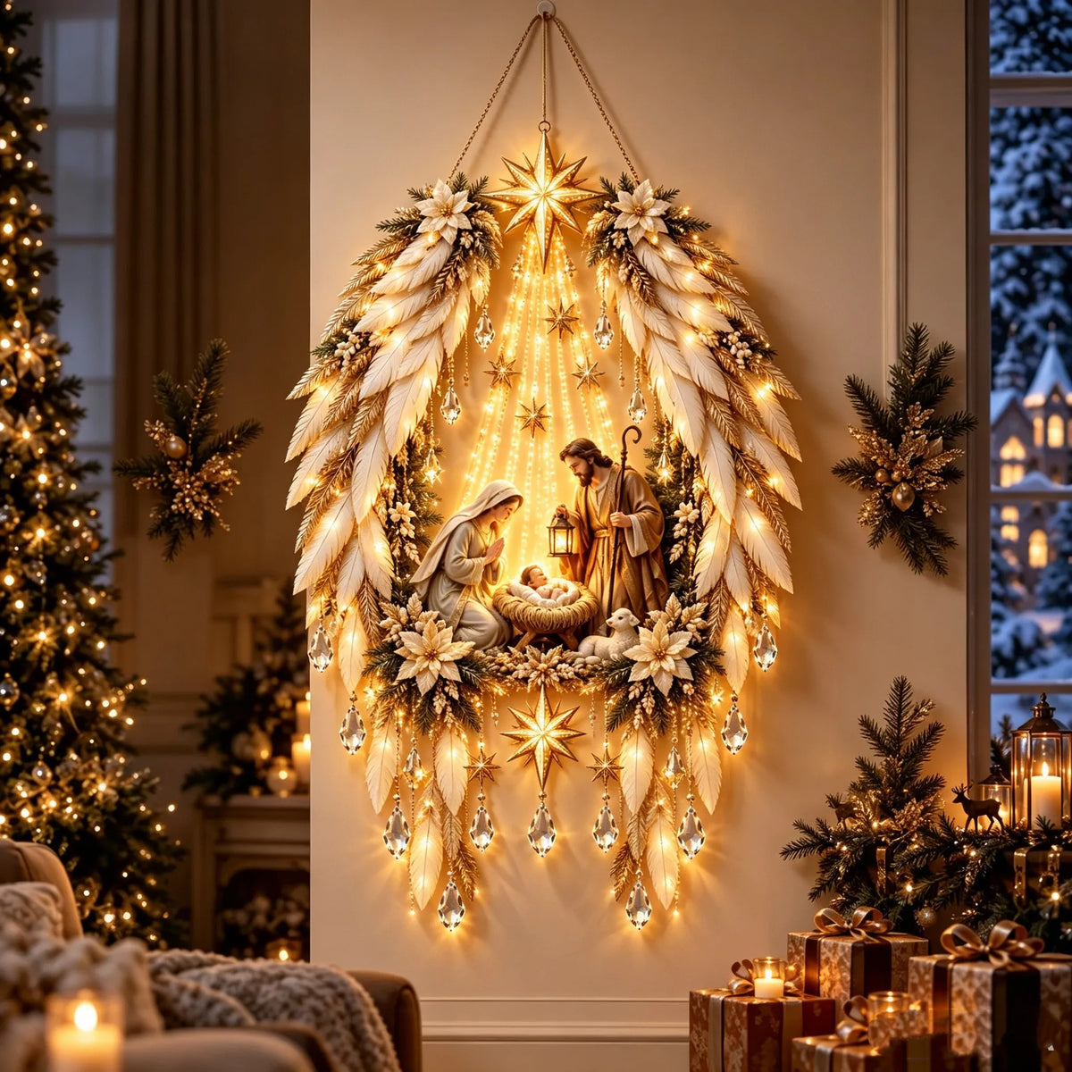 LED Hanging Christmas Decoration