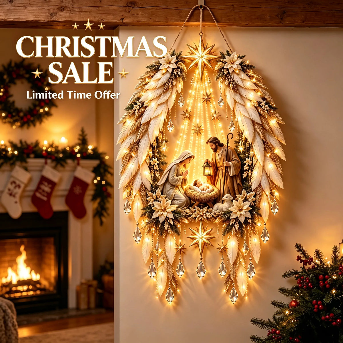 LED Hanging Christmas Decoration