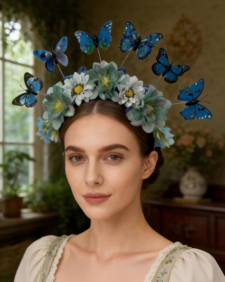 Bionic Butterfly Flower Mori Party Hair Accessories