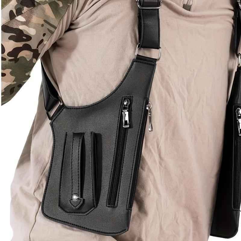 Adjustable Underarm Shoulder Bag, Unisex Multi-Pocket Tactical Chest Pack