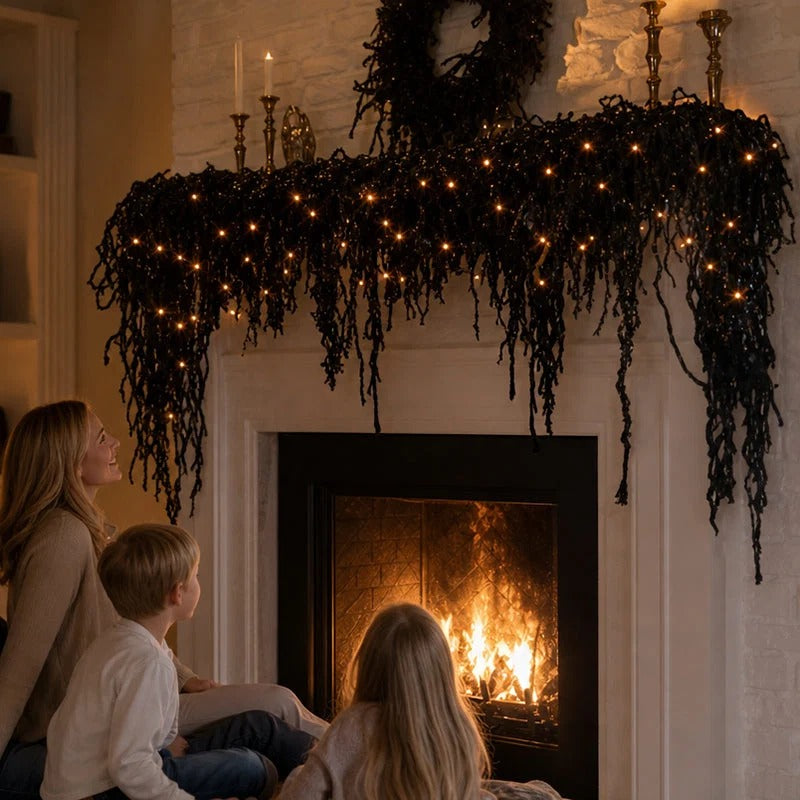 Artificial Hanging Vine Garland for Halloween Fireplace Decoration