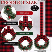 Red and black check