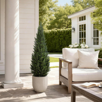 ✨UV Resistant Artificial Cypress Tree👇