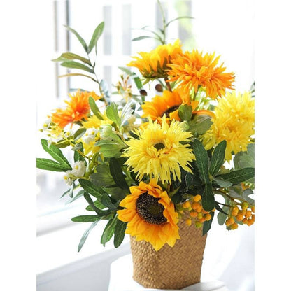 Multi-color Artificial Spider Gerbera Daisy