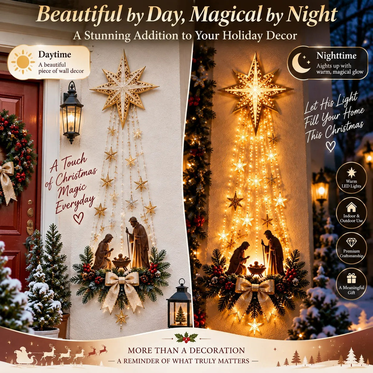 LED Hanging Christmas Decoration