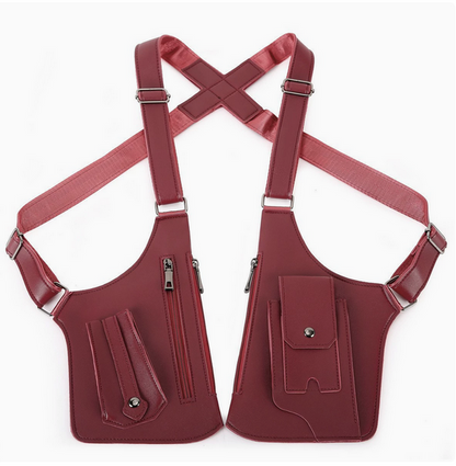 Adjustable Underarm Shoulder Bag, Unisex Multi-Pocket Tactical Chest Pack
