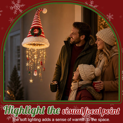 🎄✨ Christmas Hat Pendant Light