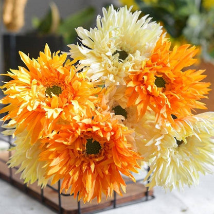 Multi-color Artificial Spider Gerbera Daisy