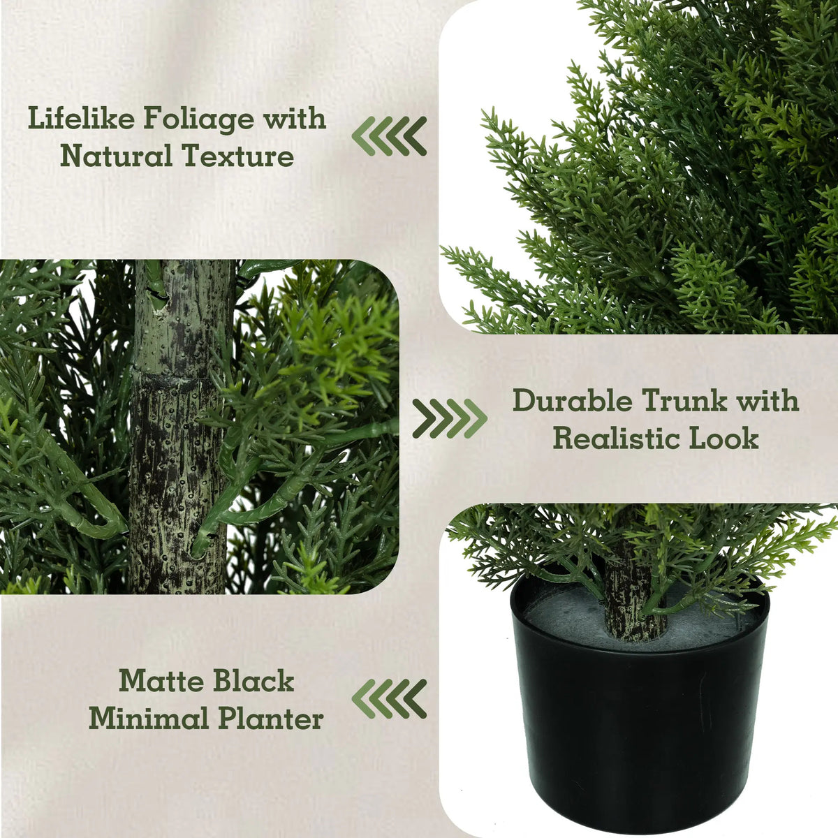 ✨UV Resistant Artificial Cypress Tree👇