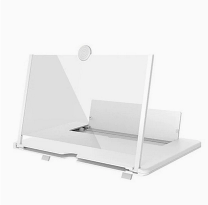 Pull-out 3D Phone Screen Magnifier, Creative Telescopic Stand for Video Enjoyment