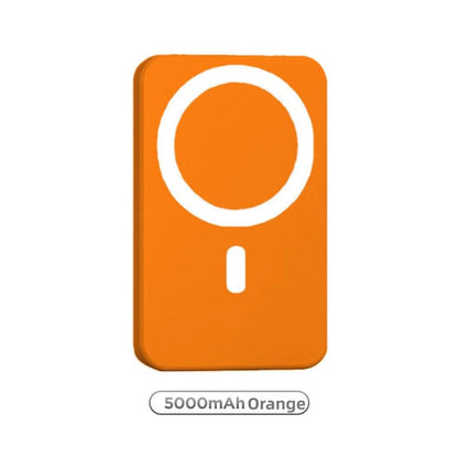 5000mAh Magnetic Power Bank MagSafe Wireless Fast Charger For IPhone 12–17 Pro/Pro Max, Compact Portable Battery Pack