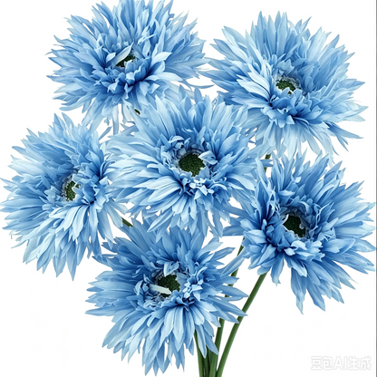 Multi-color Artificial Spider Gerbera Daisy