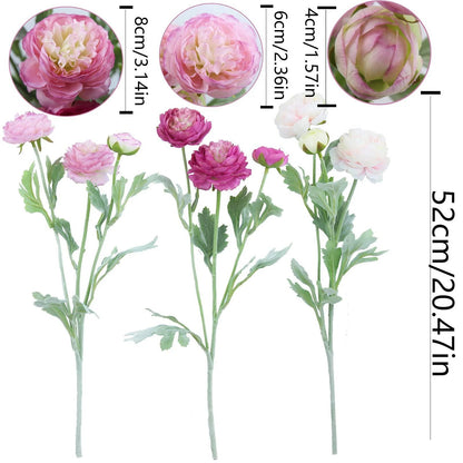 Artificial peony flower