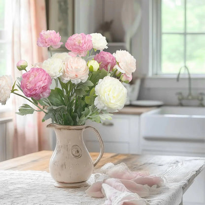Artificial peony flower