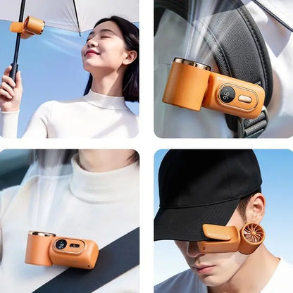 Mini Portable Handheld Clip-On Fan