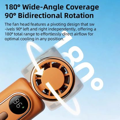 Mini Portable Handheld Clip-On Fan