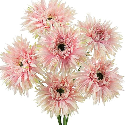 Multi-color Artificial Spider Gerbera Daisy
