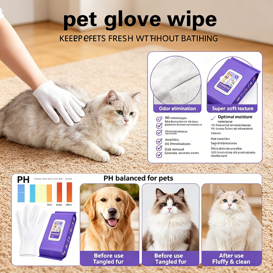 PET Disposable Dog Grooming Wipes