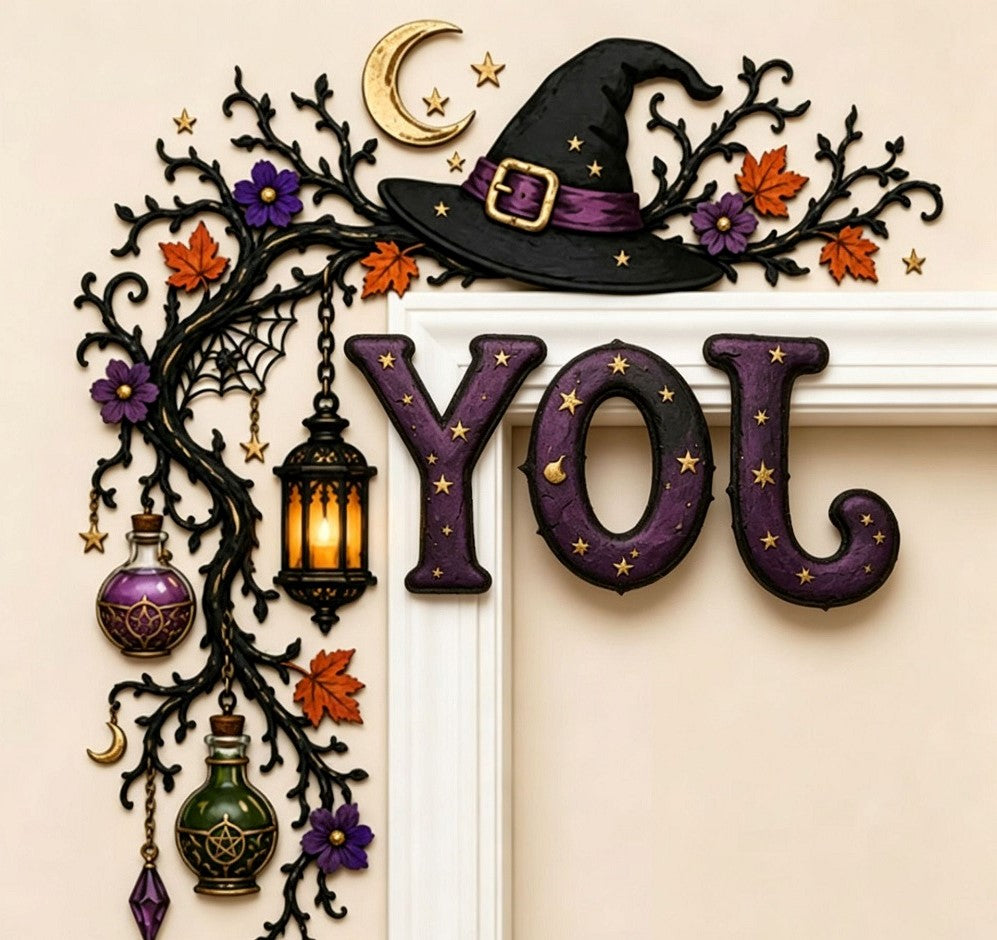 Halloween Door Corner Decoration