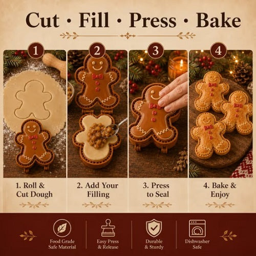 Christmas Mini Pie Mold Series