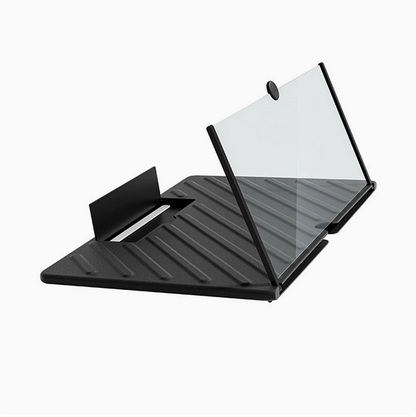 Pull-out 3D Phone Screen Magnifier, Creative Telescopic Stand for Video Enjoyment