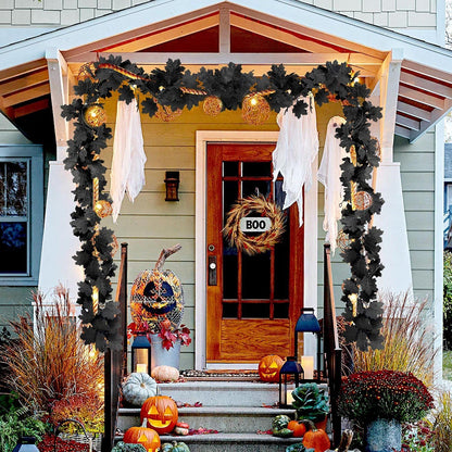 Artificial Maple Leaf Vine for Thanksgiving and Christmas Decoration