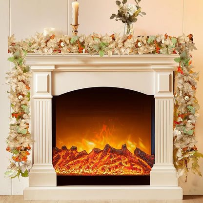 Artificial Maple Leaf Vine for Thanksgiving and Christmas Decoration