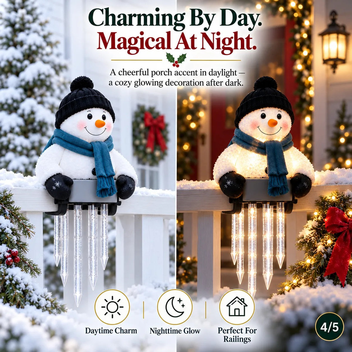 Christmas Icicle-Style Decorative Lights