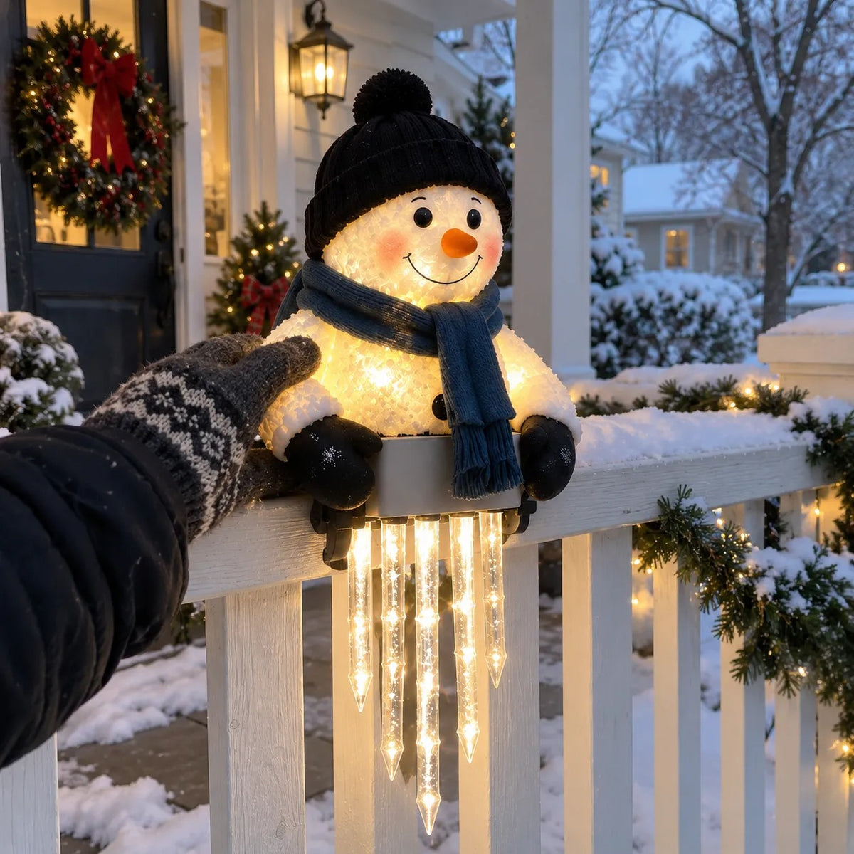 Christmas Icicle-Style Decorative Lights