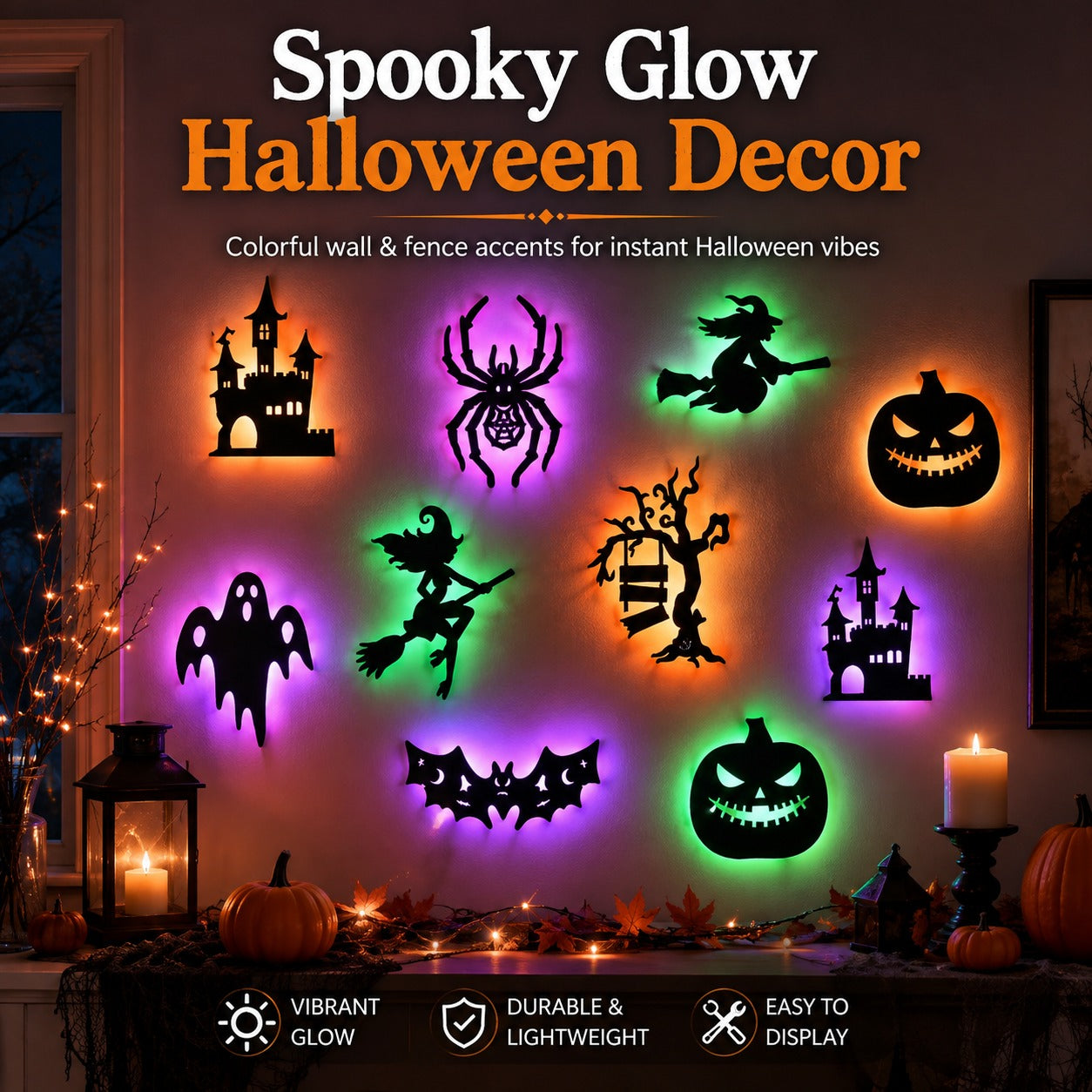 Halloween Wall Decal Night Light