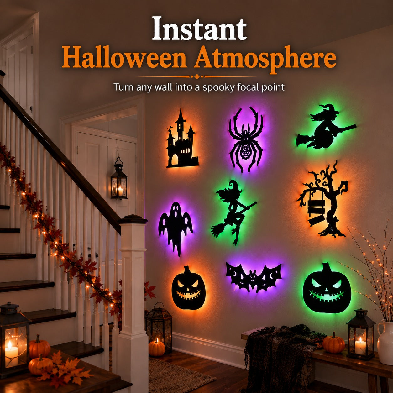 Halloween Wall Decal Night Light